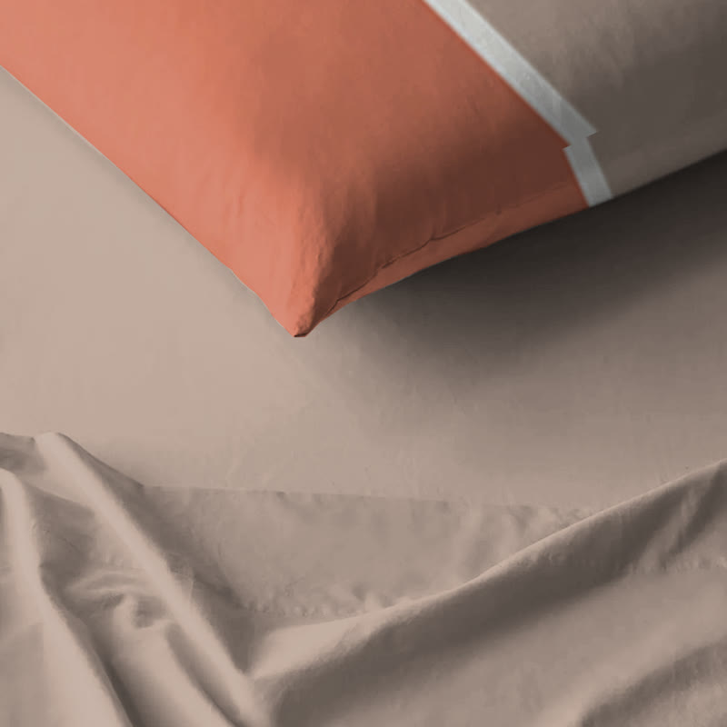 Earth Tone Striped Twin XL Bedding Set - image 4