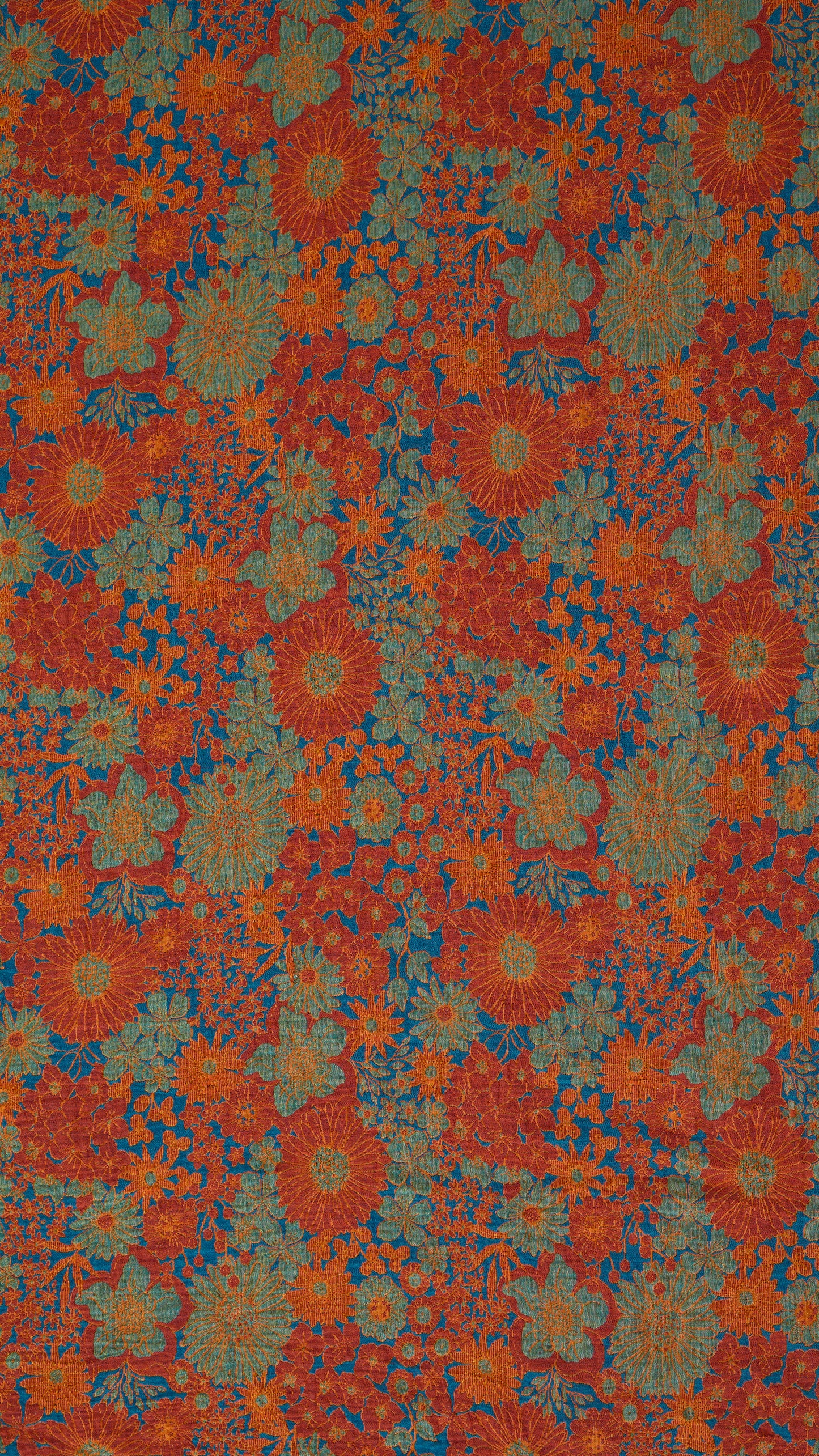 Retro Floral Cotton Gauze Bedding Set - image 9