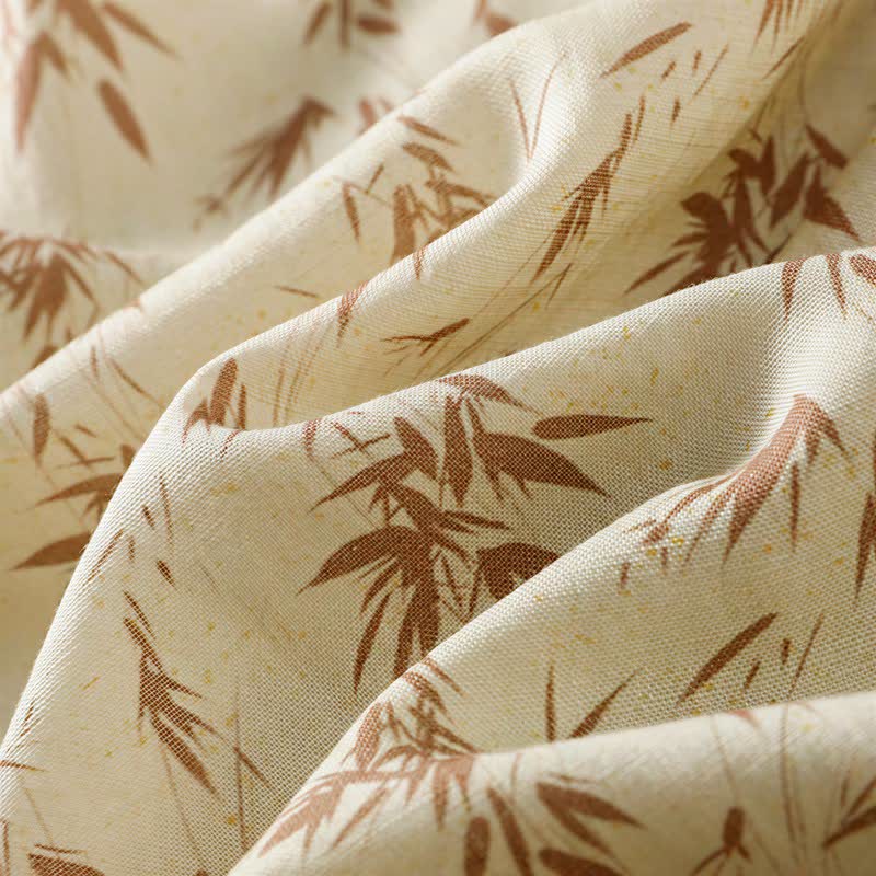 Floral Cross Wrap Casual Lounge Shirt - image 9