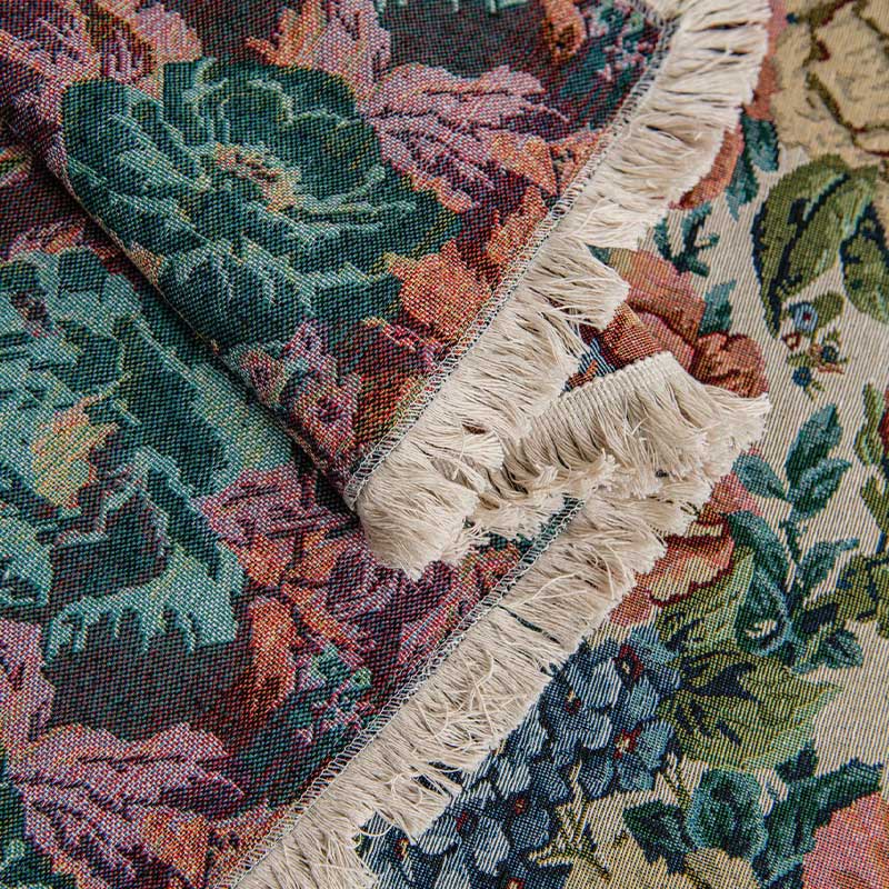 Countryside Rose Print Tassel Sofa Protector - image 8