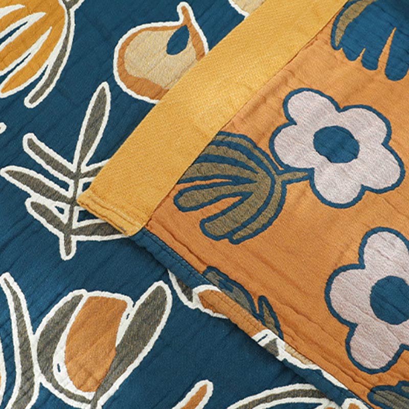 Yellow Flower Sofa Blanket Sofa Cover - image 15