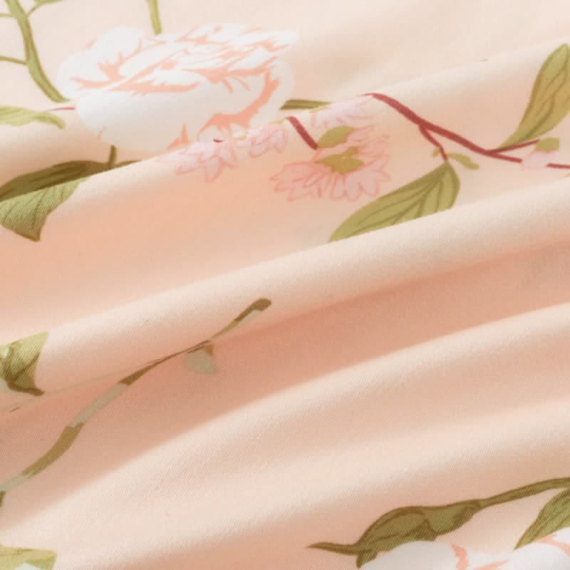 Pink Flower Print Soft Breathable Nightdress - image 8