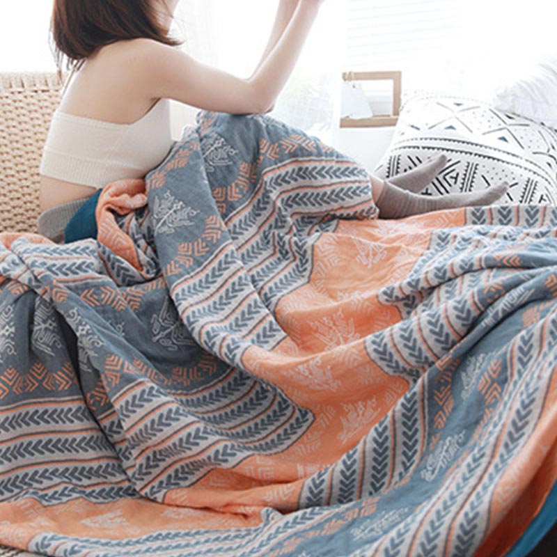 Ownkoti Wheat Ear Texture Cotton Reversible Quilt - image 9