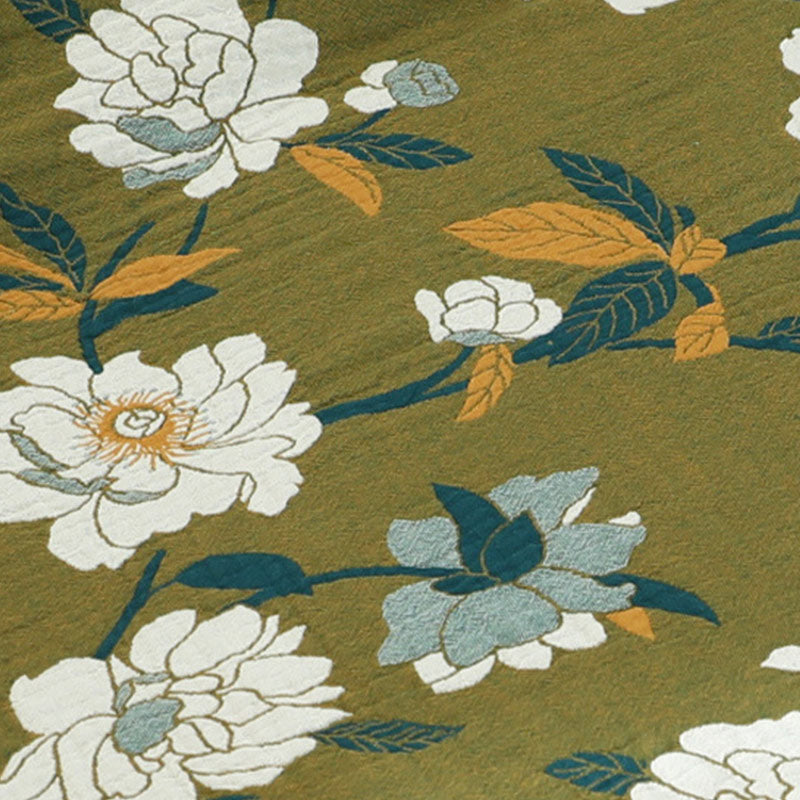 Ownkoti Cotton Flower Reversible Blanket Couch Cover - image 4