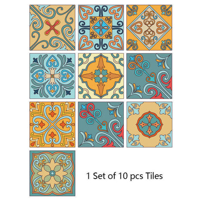 Ownkoti Mixed Pattern Self-Adhesive Wall Sticker (10PCS) - image 7