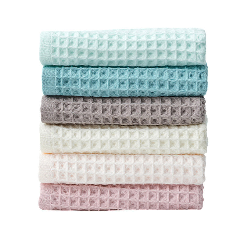 Ownkoti Simple Cotton Waffle Weave Towel (3PCS) - image 4