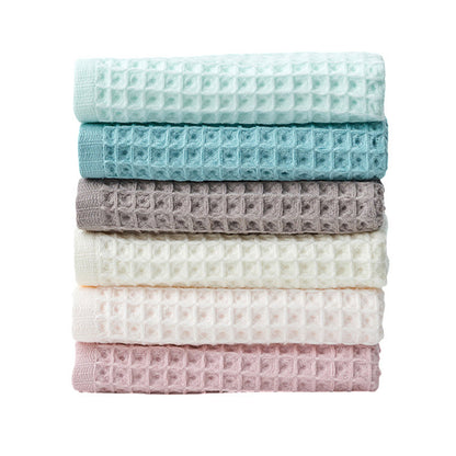 Ownkoti Simple Cotton Waffle Weave Towel (3PCS) - image 4