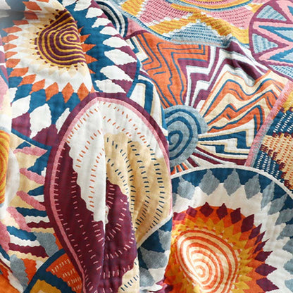 Ownkoti Nordic Throw Blanket Reversible Sofa Towel - image 6