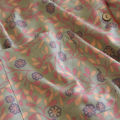 Floral Print Soft Breathable Loungewear Set - image 6