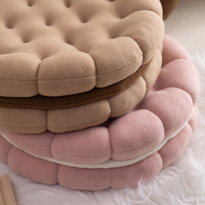 Cute Biscuit Circle Shape Seat Cushion - image 10