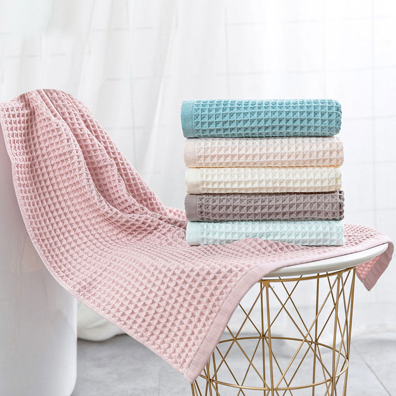 Ownkoti Breathable Cotton Waffle Weave Bath Towel - image 0