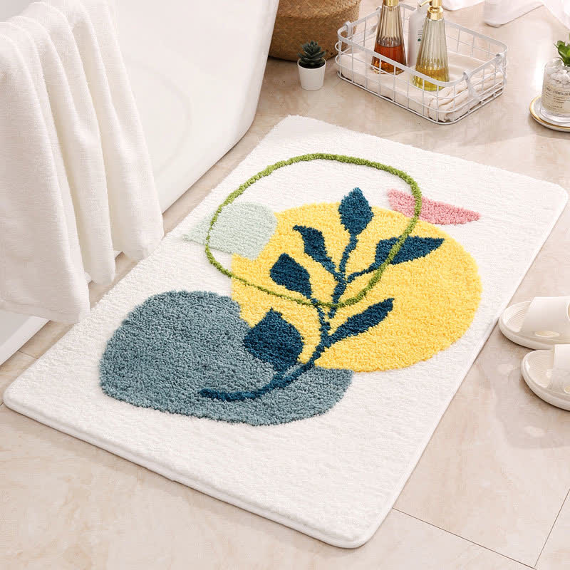Rural Water Absorbent Non-slip Bath Mat - Pattern 4 - 19" x 31" - image 10