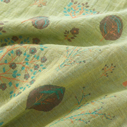 Leaf Tree Jacquard Cotton Loungewear Set - image 13