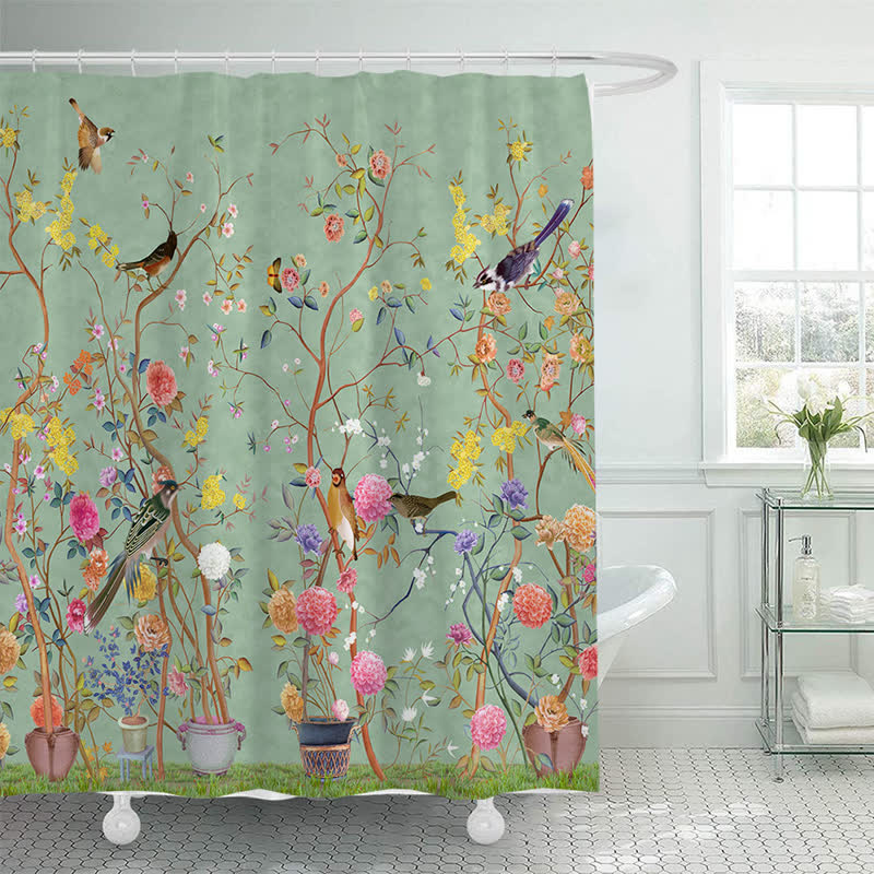 Rural Waterproof Decorative Shower Curtain - 79"W x 90"L - image 0