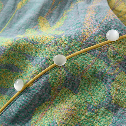 Cotton Gauze Vintage Retro Loungewear Set - image 3