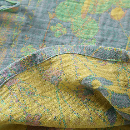 Cotton Gauze Vintage Retro Loungewear Set - image 5