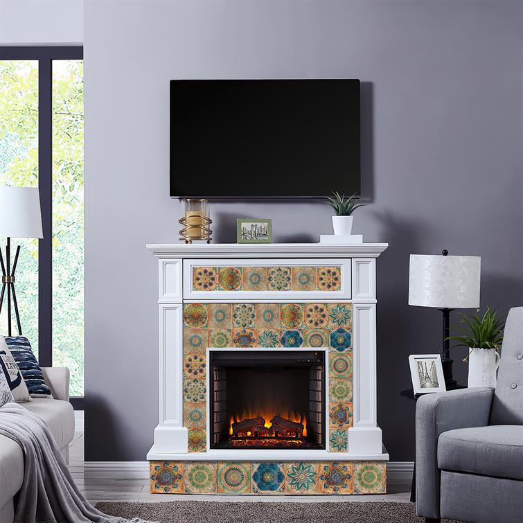 Retro Peel and Stick Wall Sticker (24PCS) - image 3