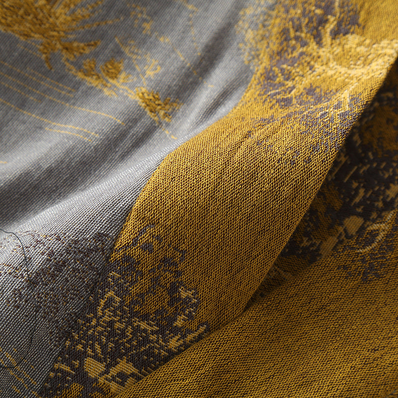 Pure Cotton Breathable Retro Kimono Bathrobe - image 6