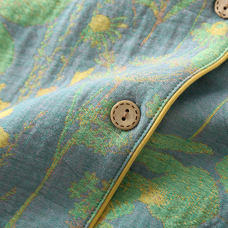 Short Sleeve Crop Pants Loungewear Set - image 3