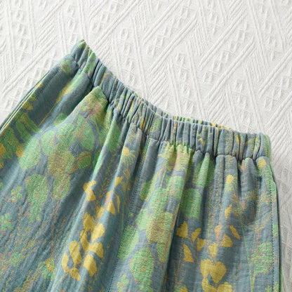 Short Sleeve Crop Pants Loungewear Set - image 6