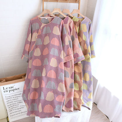 Pure Cotton Pastoral Pumpkin Pajama Set  - image 10