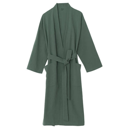 Ownkoti Soft V-Neck Bathrobe Sleepwear with Pockets - image 15