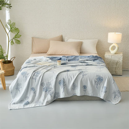 Jacquard Four Layers Cotton Gauze Quilt - image 1