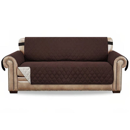 Waterproof Couch Cover with Elastic Straps - Dark Brown - Oversize Recliner: Widths UP to 30" - image 9