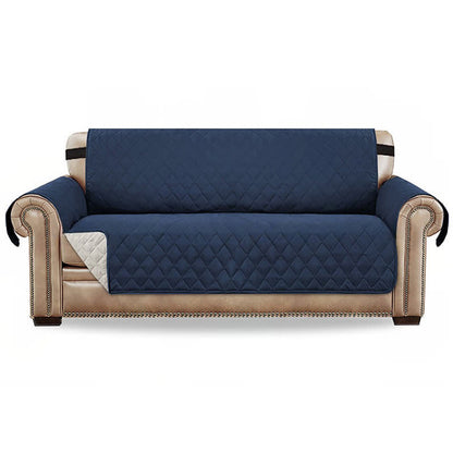 Waterproof Couch Cover with Elastic Straps - Navy Blue - Oversize Recliner: Widths UP to 30" - image 8