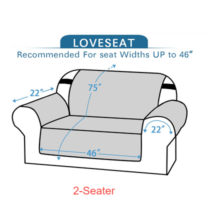 Waterproof Couch Cover with Elastic Straps - image 17