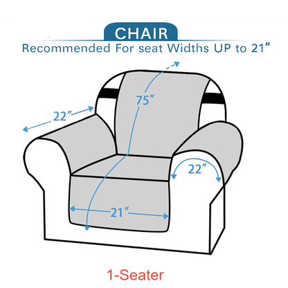 Waterproof Couch Cover with Elastic Straps - image 16