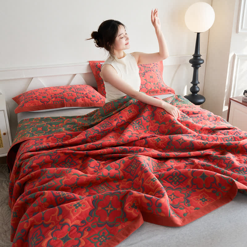 Jacquard Cotton Gauze Soft Towel Quilt - image 4