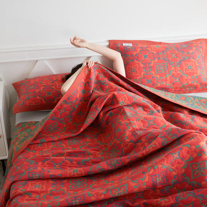 Jacquard Cotton Gauze Soft Towel Quilt - image 3