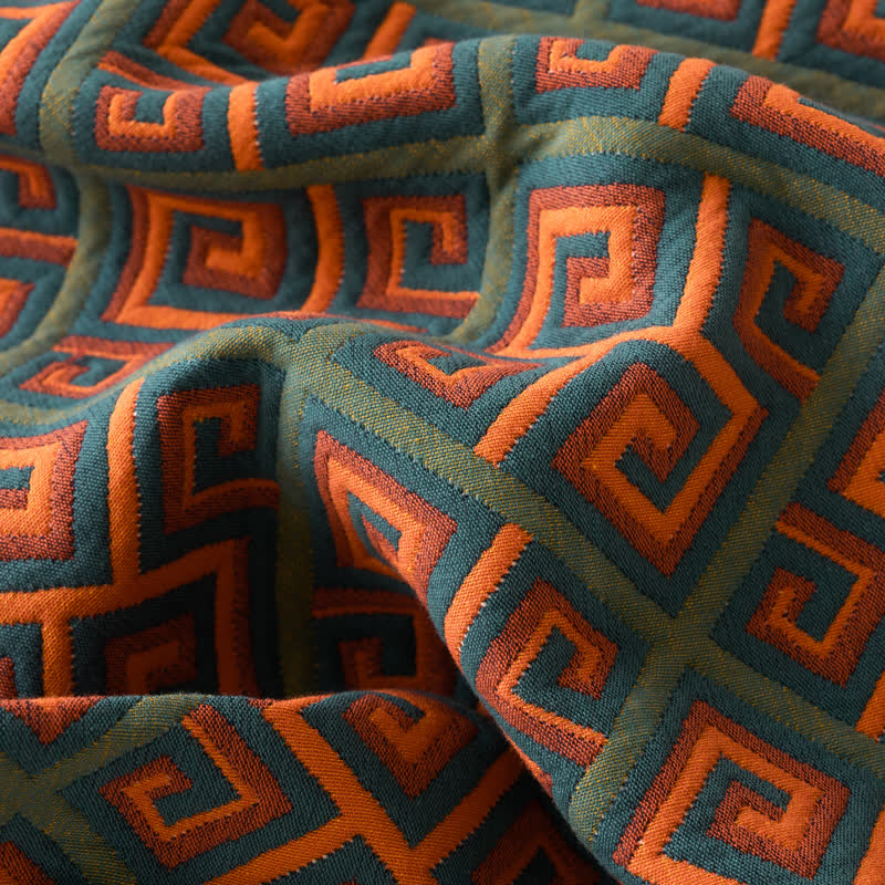 Vintage Three Layers Gauze Cotton Quilt - image 6