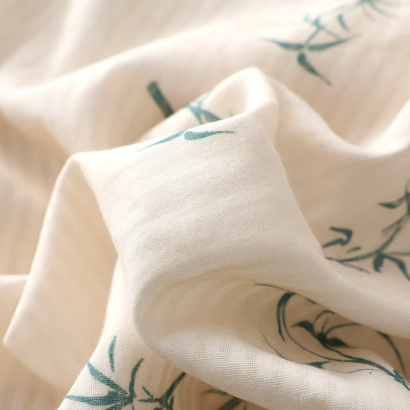 Rural Bamboo Cotton Gauze Nightwear Set - image 4