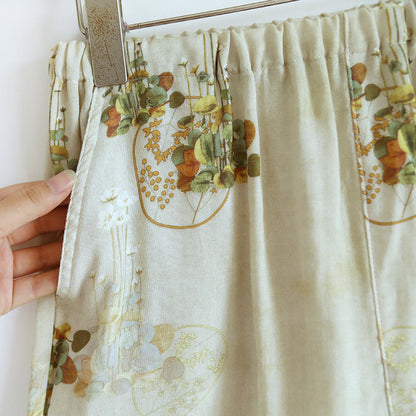 Flower Bamboo Fiber Tank Top Loungewear Set - image 3