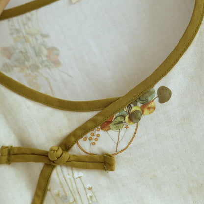 Floral Woven Short Sleeve Loungewear Set - image 3