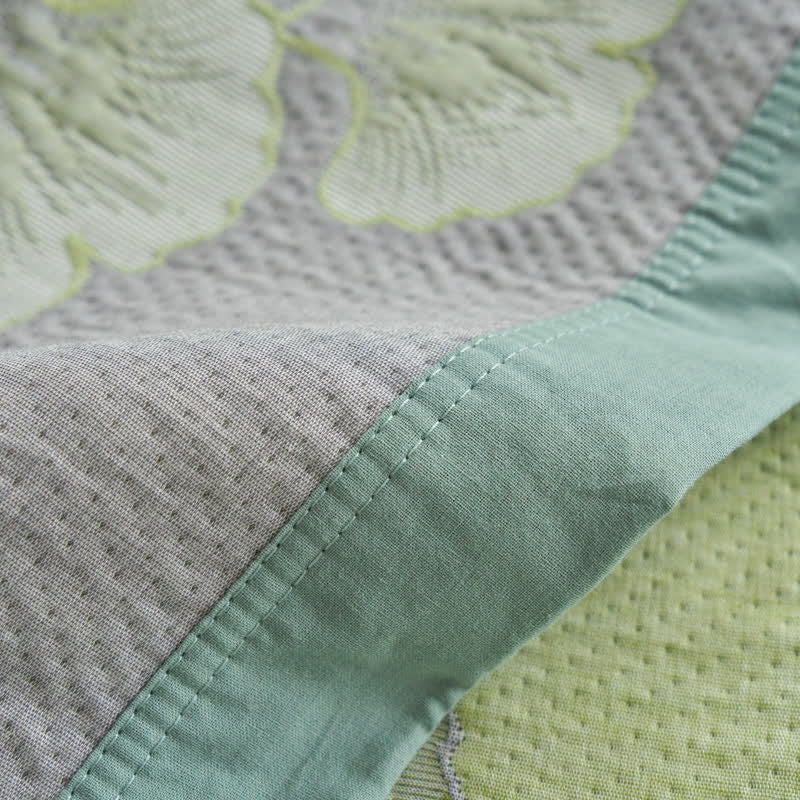Fresh Style Ginkgo Leaf Pure Cotton Quilt - image 16