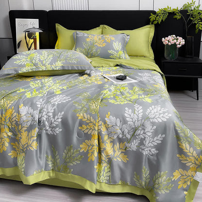 Pastoral Style Silky Cooling Summer Quilt - image 1