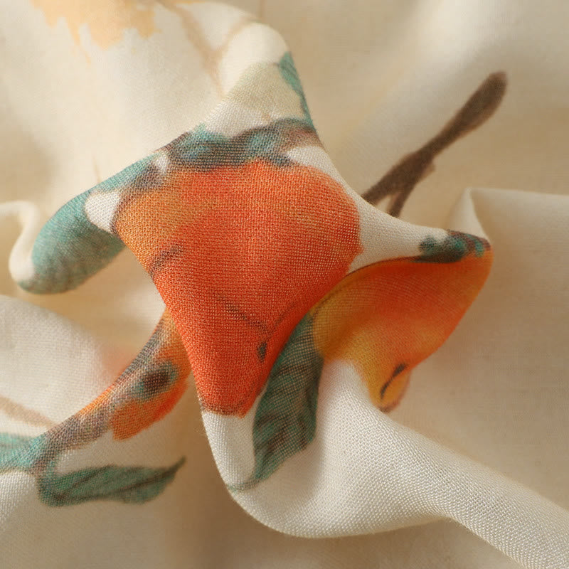 Bamboo Fiber Rural Three-quarter Sleeves Pajama - image 7