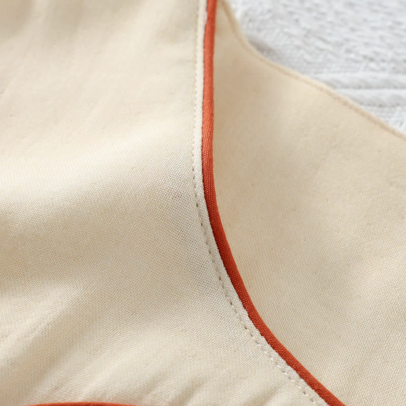 Bamboo Fiber Rural Three-quarter Sleeves Pajama - image 2