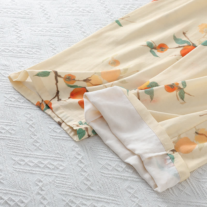 Bamboo Fiber Rural Three-quarter Sleeves Pajama - image 6