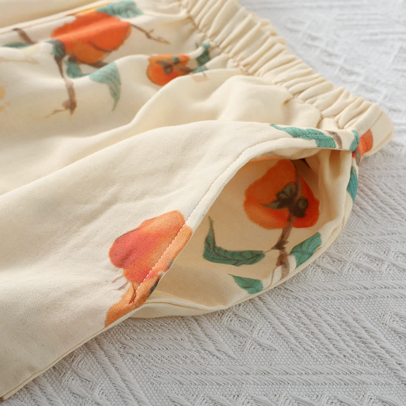 Bamboo Fiber Rural Three-quarter Sleeves Pajama - image 5