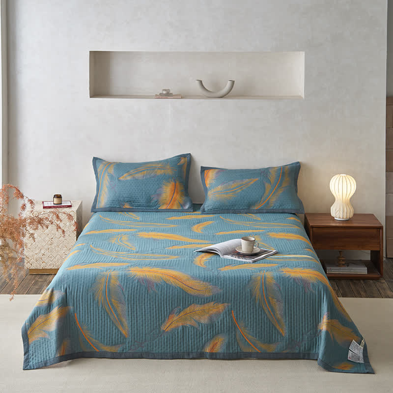 Luxurious Feather Cotton Gauze Breathable Quilt - image 6