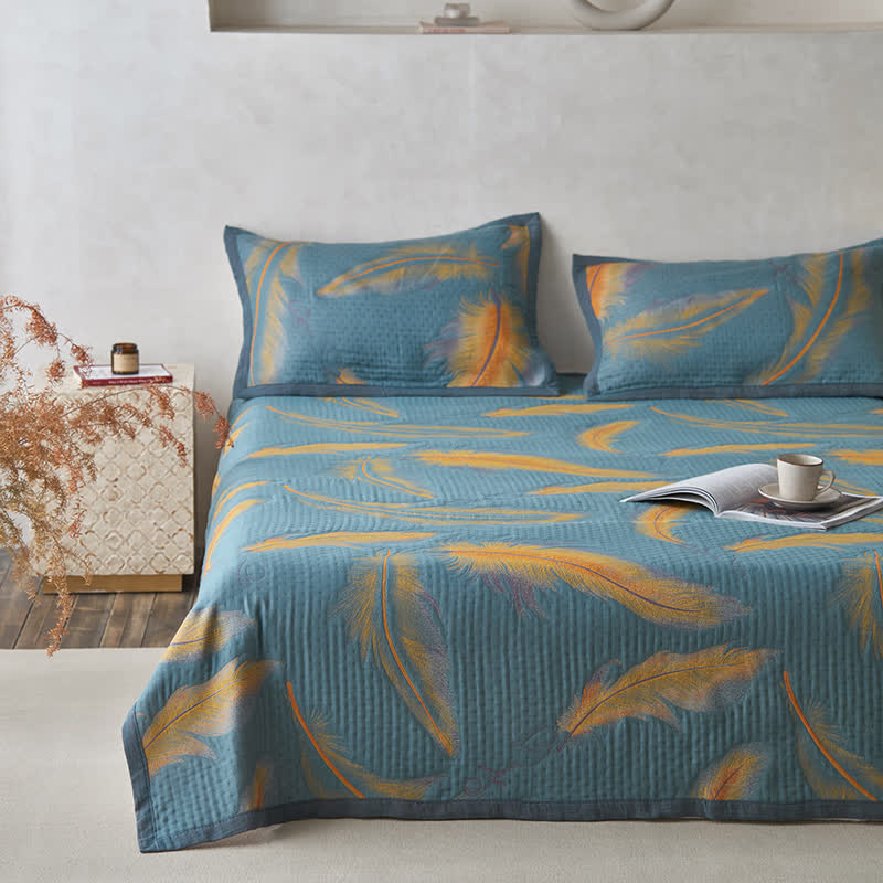 Luxurious Feather Cotton Gauze Breathable Quilt - image 7