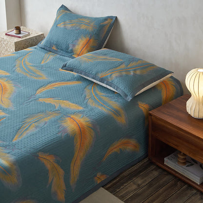 Luxurious Feather Cotton Gauze Breathable Quilt - image 8
