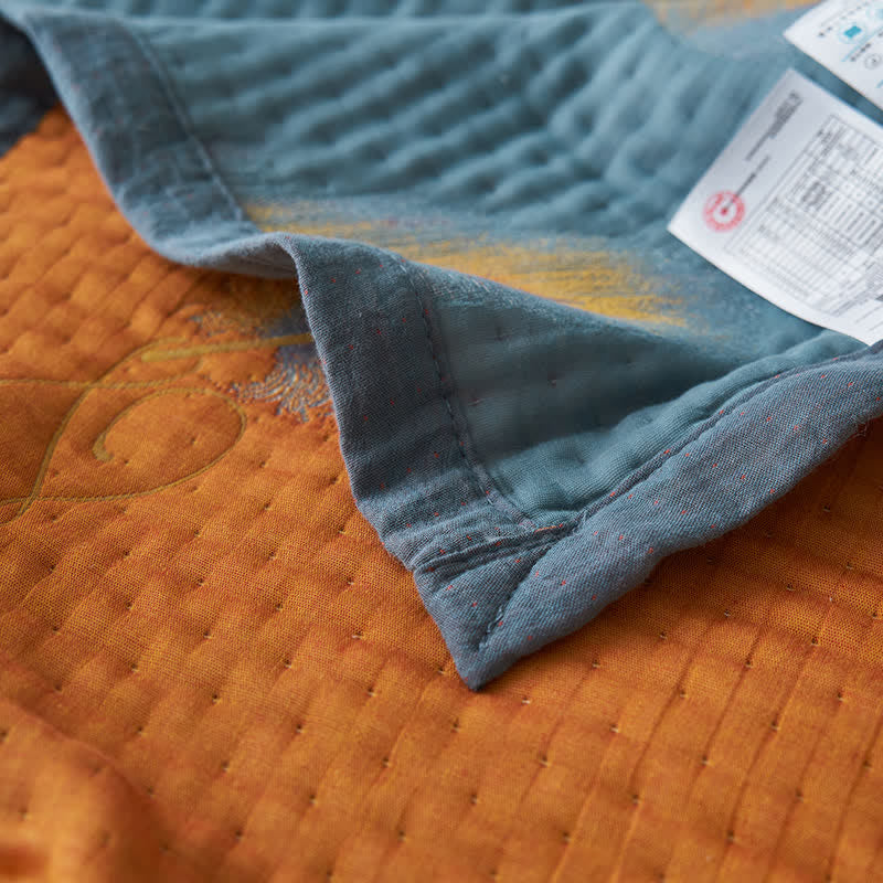 Luxurious Feather Cotton Gauze Breathable Quilt - image 23