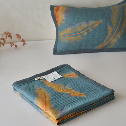 Luxurious Feather Cotton Gauze Breathable Quilt - image 19