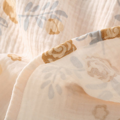 Rustic Rose Cotton Gauze Pajama Set - image 7