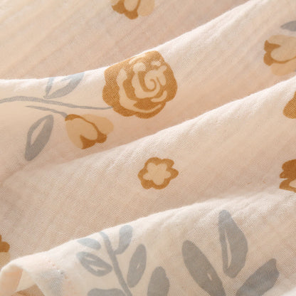 Rustic Rose Cotton Gauze Pajama Set - image 8